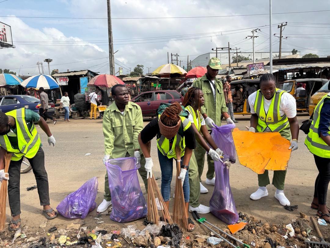 NYSC volunteers in action