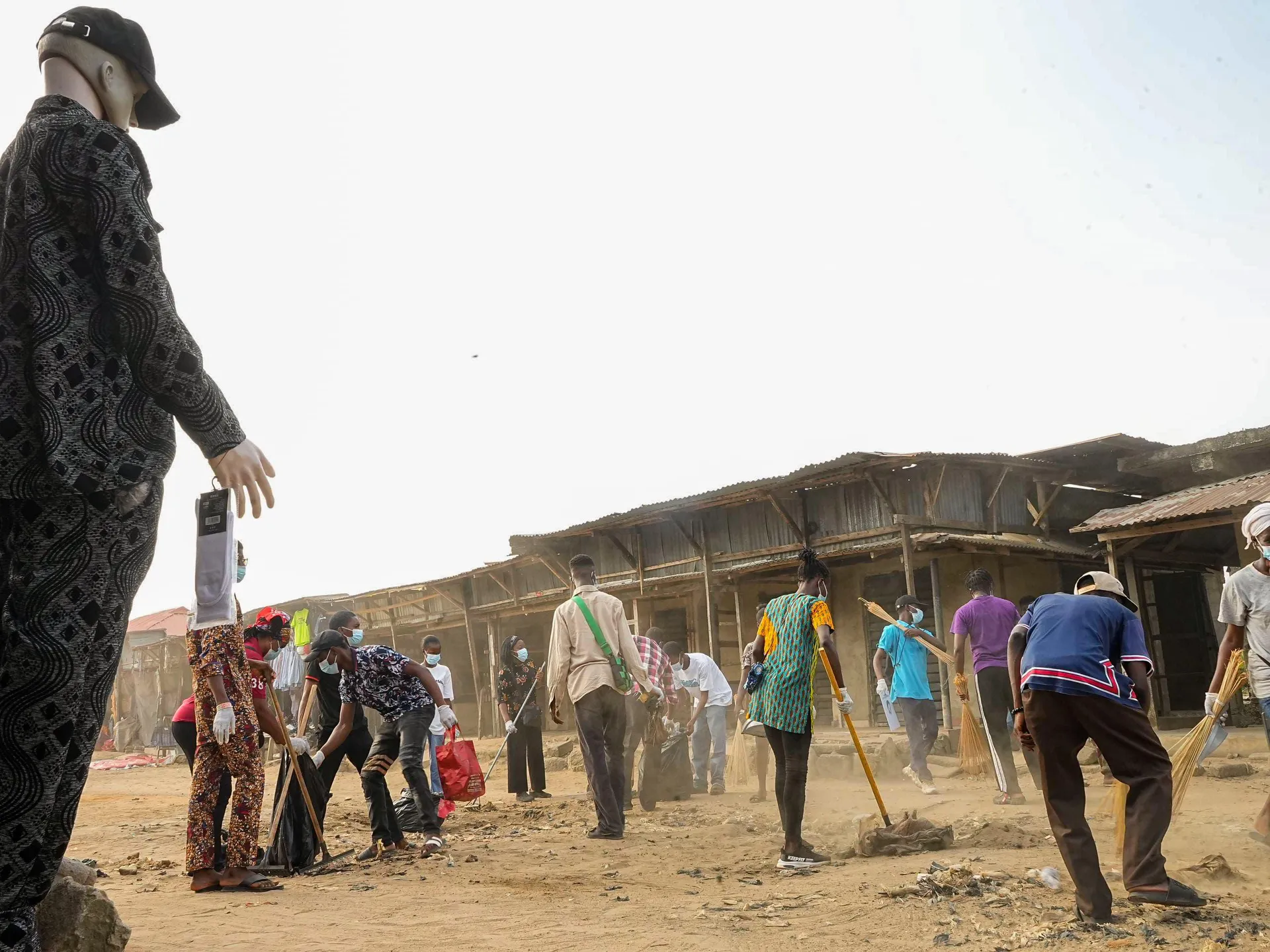 Agbalata International Market Clean-Up
