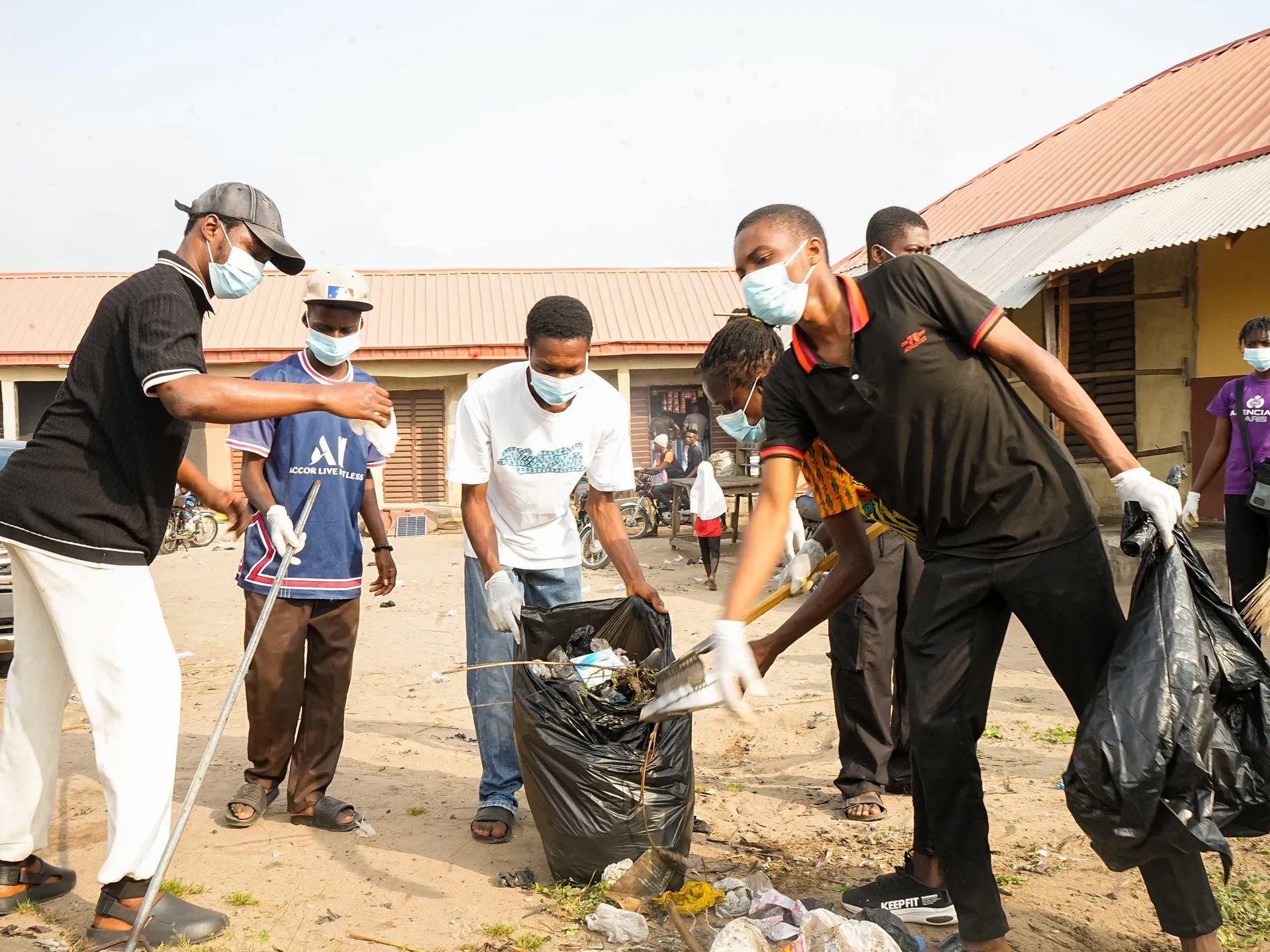Agbalata International Market Clean-Up