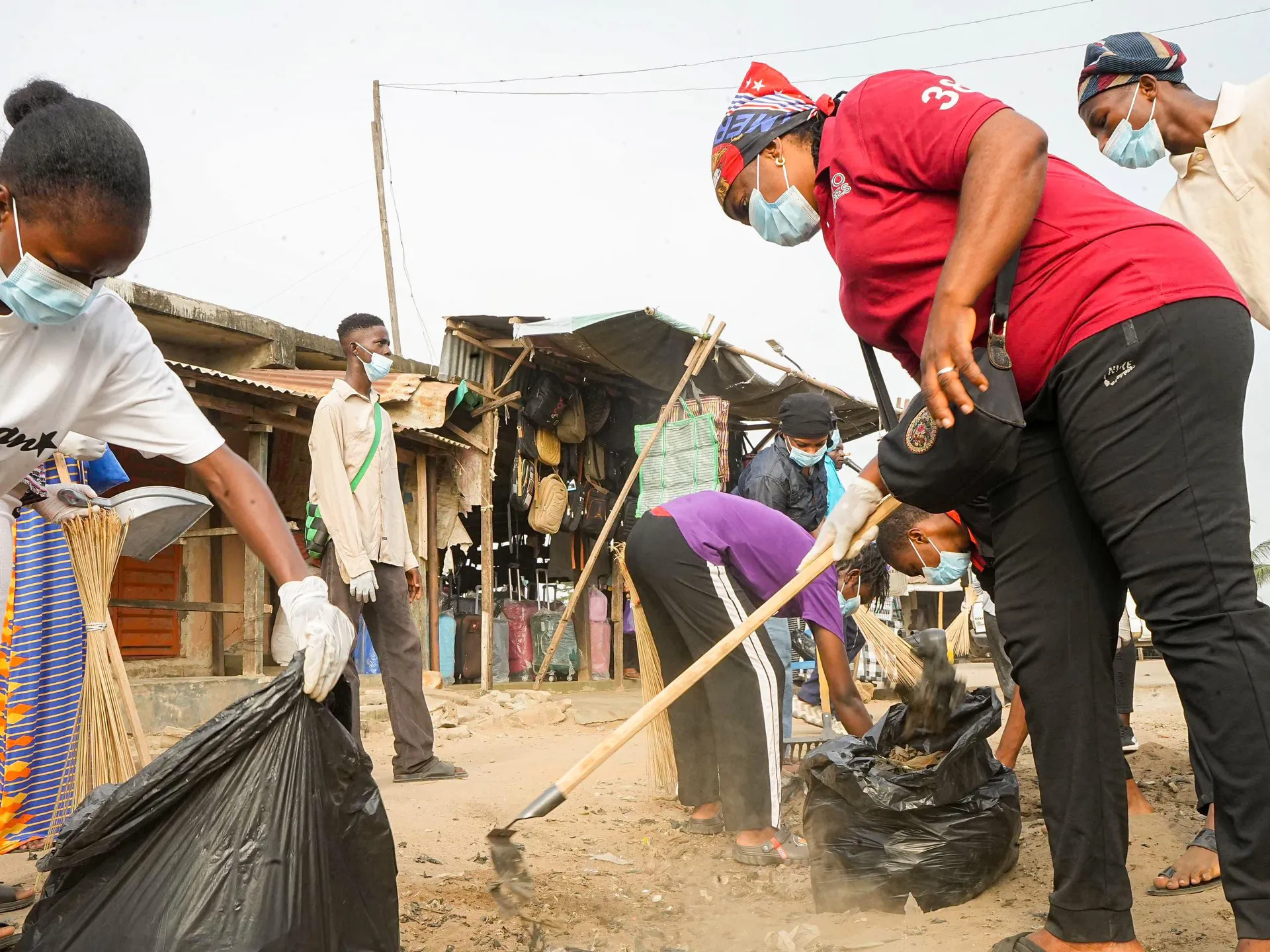 Agbalata International Market Clean-Up