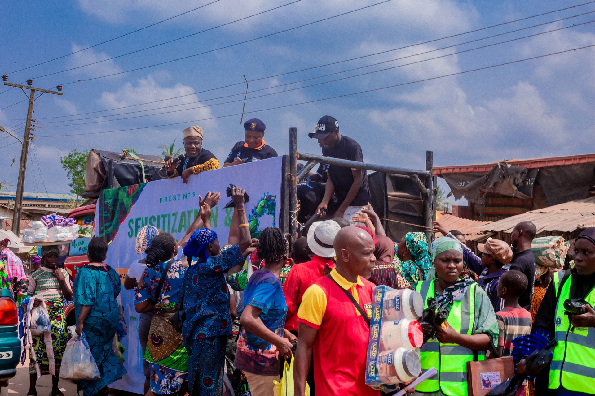 IKOGA RESIDENTS SENSITIZATION ON WASTE MANAGEMENT AND PROPER DISPOSAL
