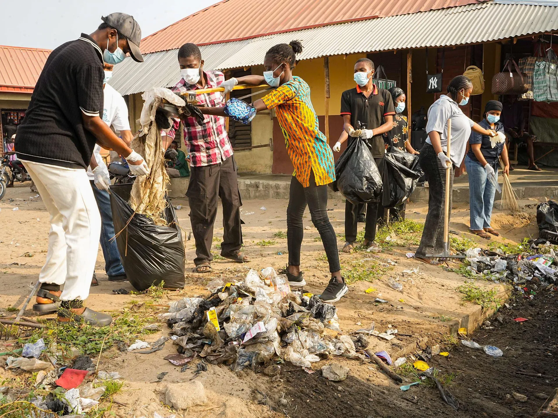 Agbalata International Market Clean-Up